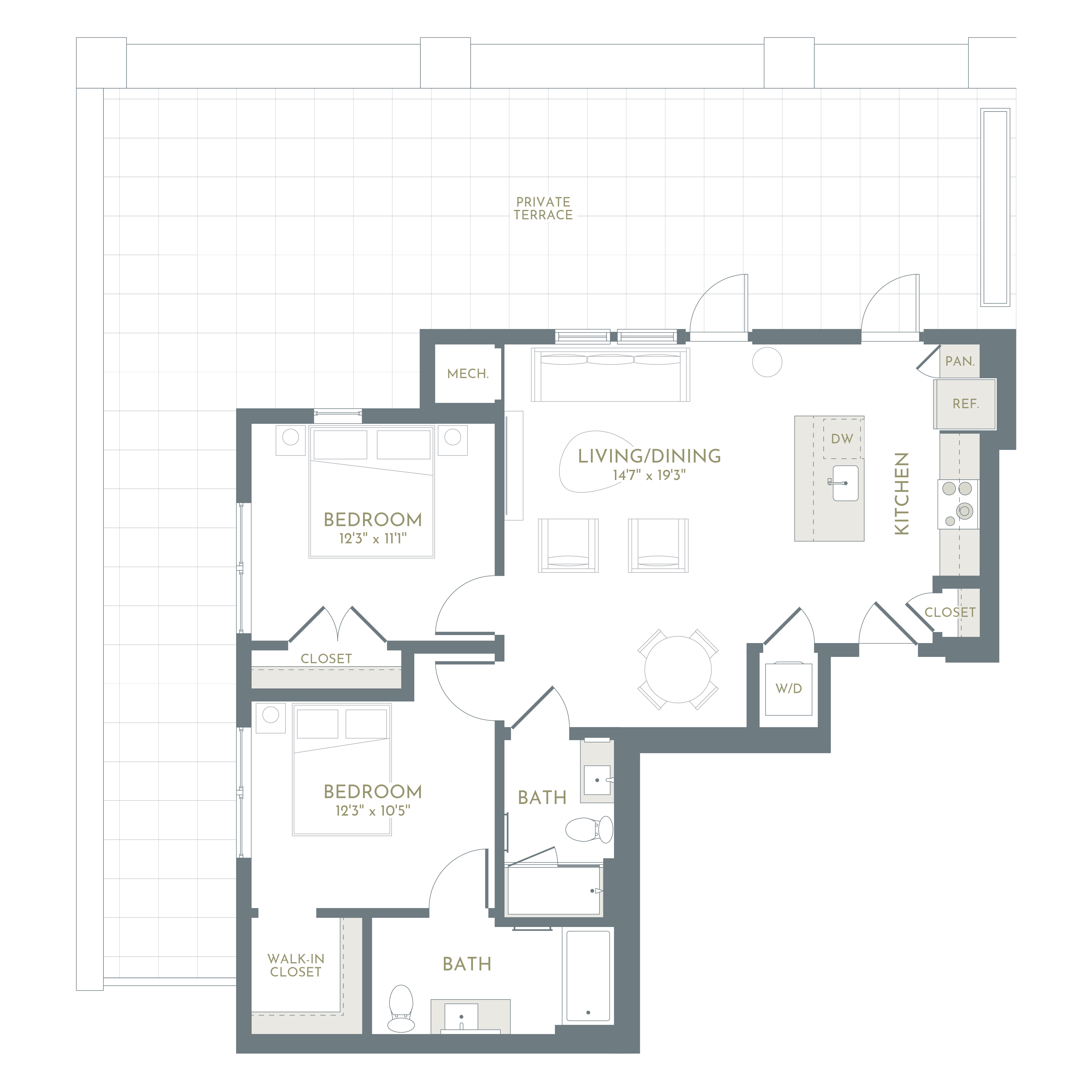 Floorplan 406  
